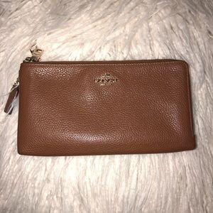 Coach Double Zip Wallet!